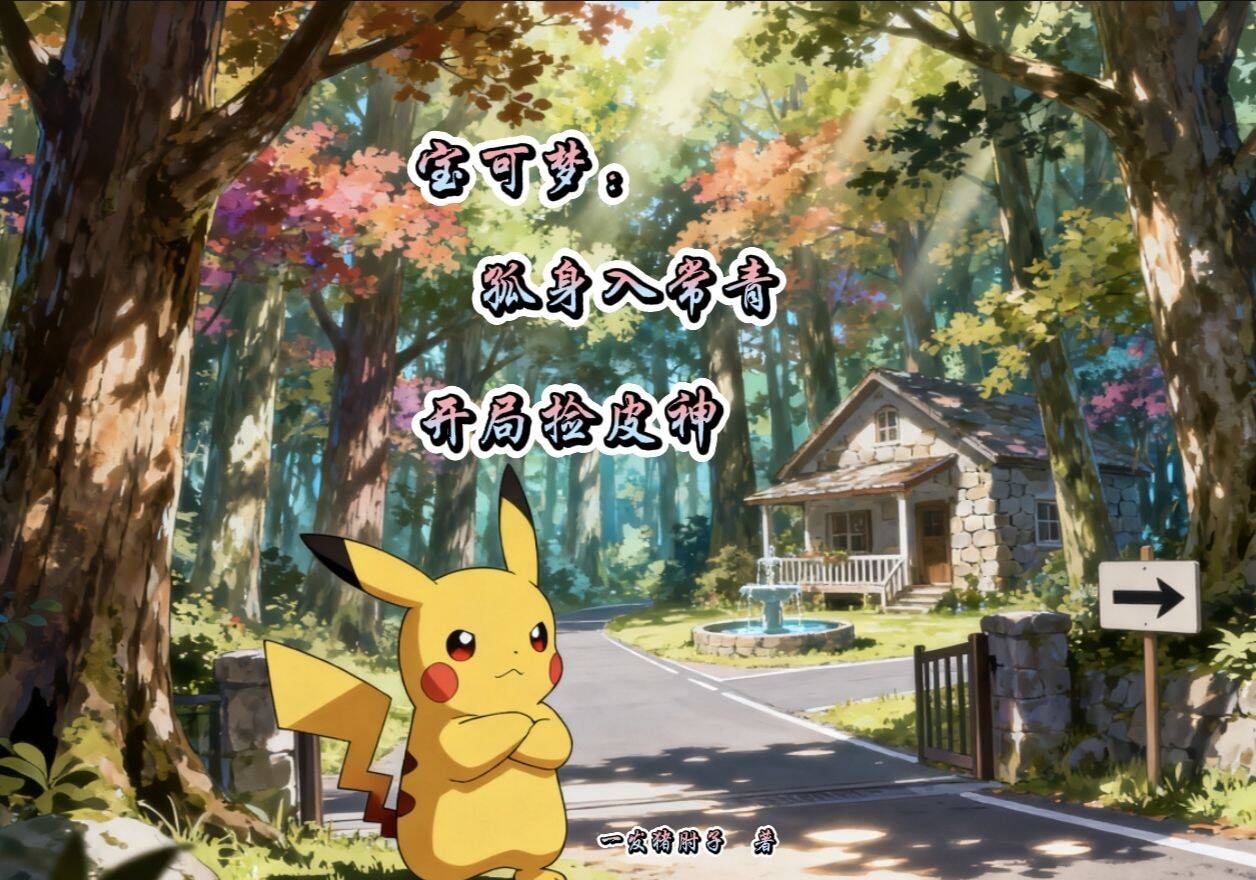 宝可梦：孤身入常青，开局捡皮神