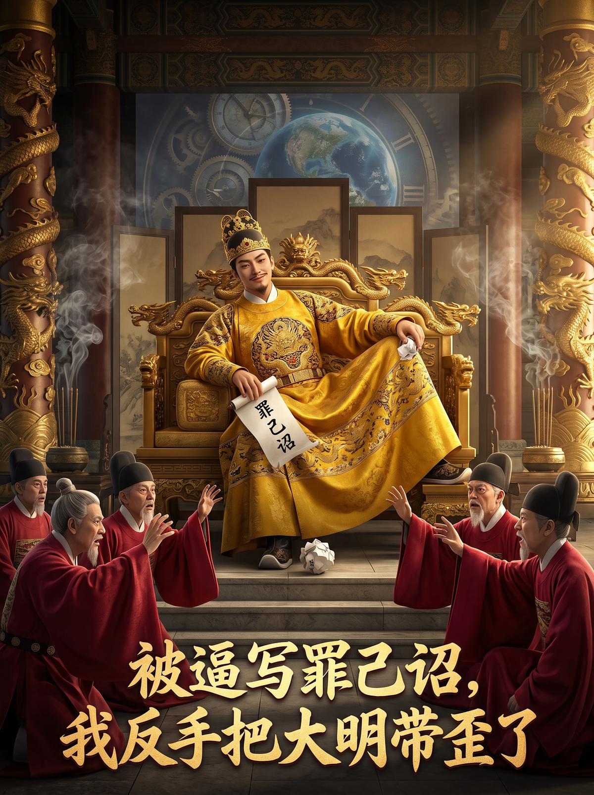 被逼写罪己诏,我反手把大明带歪