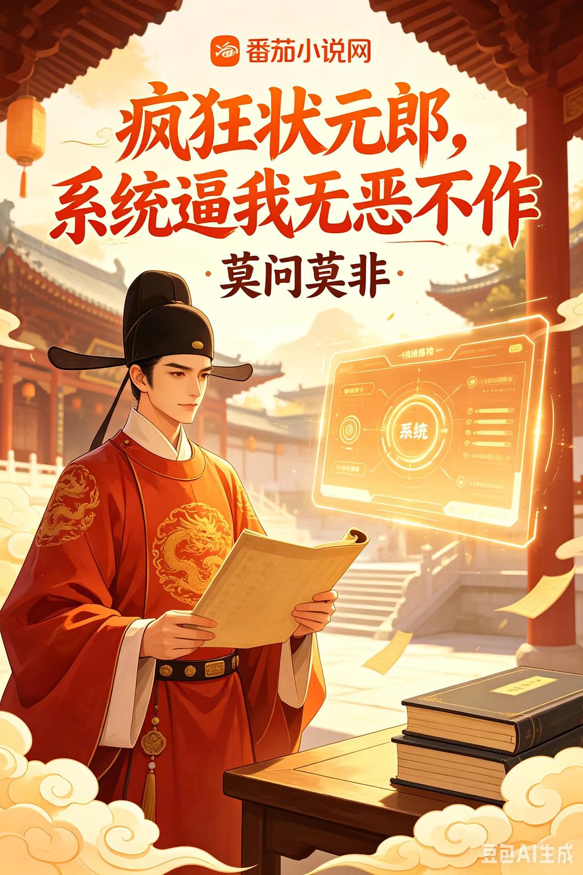 疯狂状元郎,系统逼我无恶不作