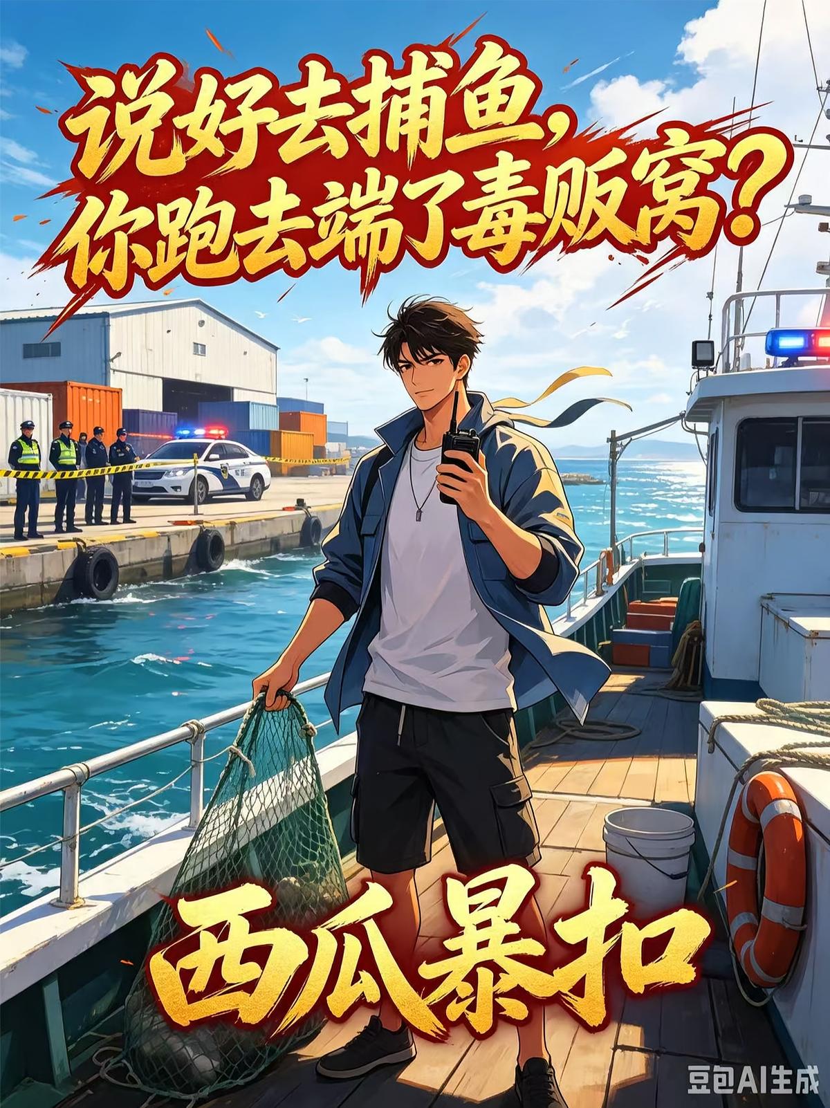 说好去捕鱼,你跑去端了毒贩窝?