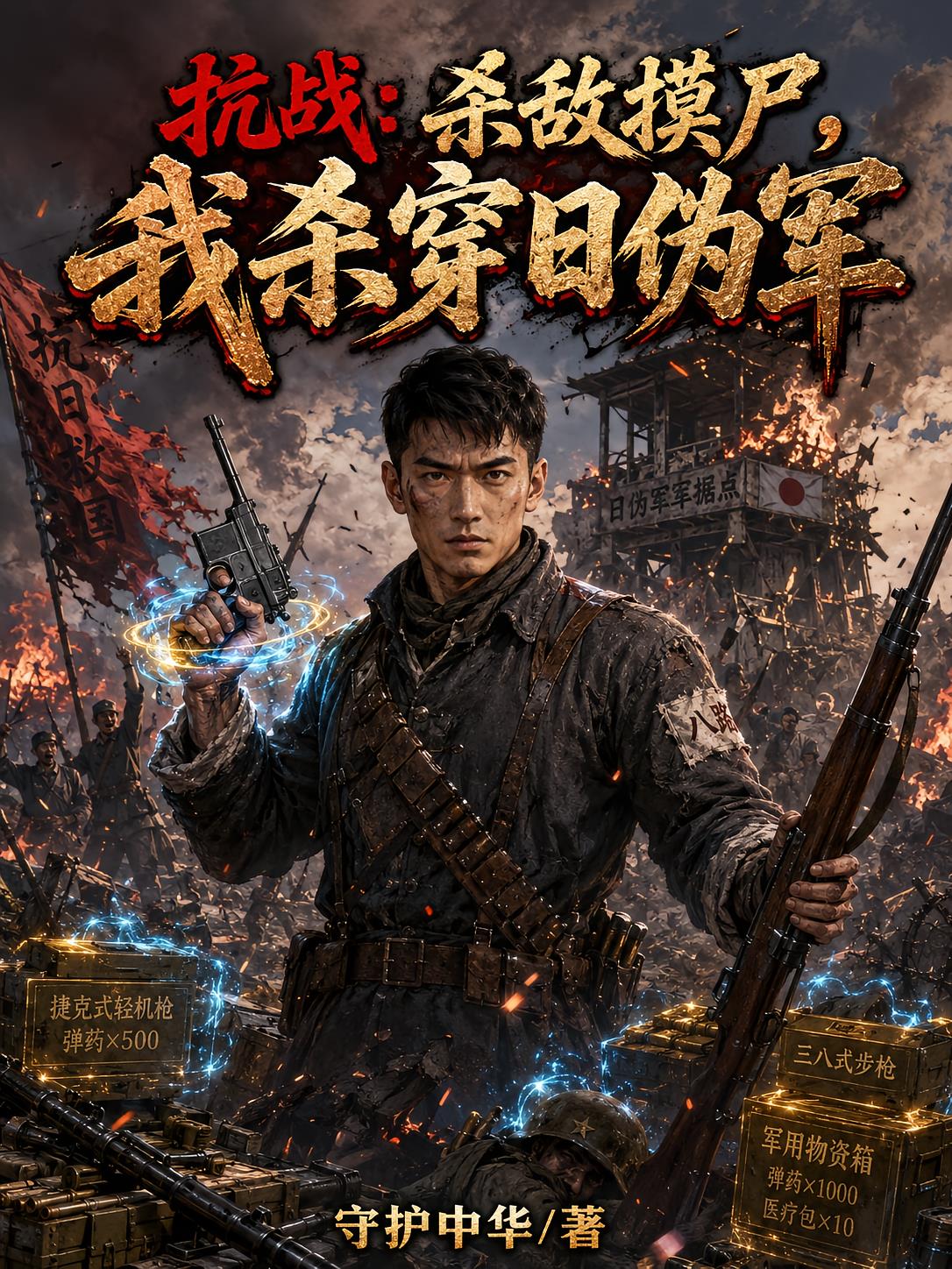 抗战:杀敌摸尸,我杀穿日伪军