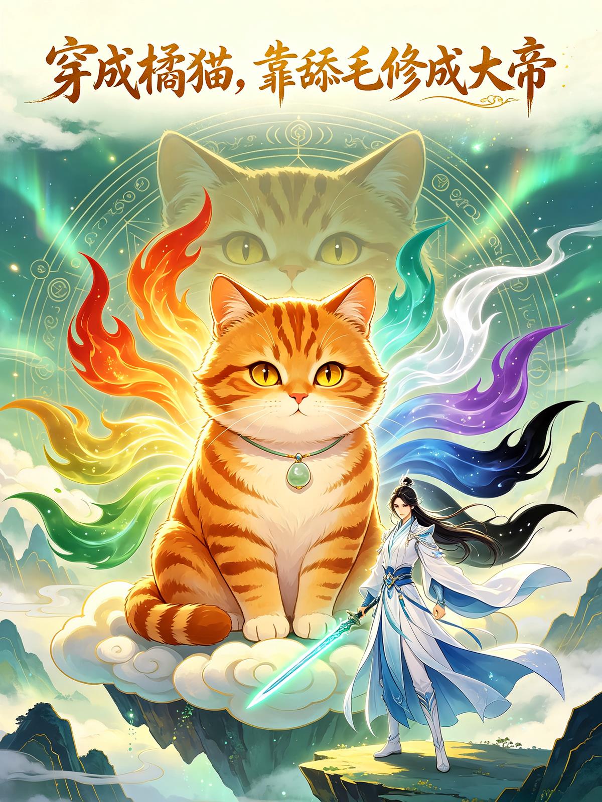 穿成橘猫,靠舔毛修成大帝